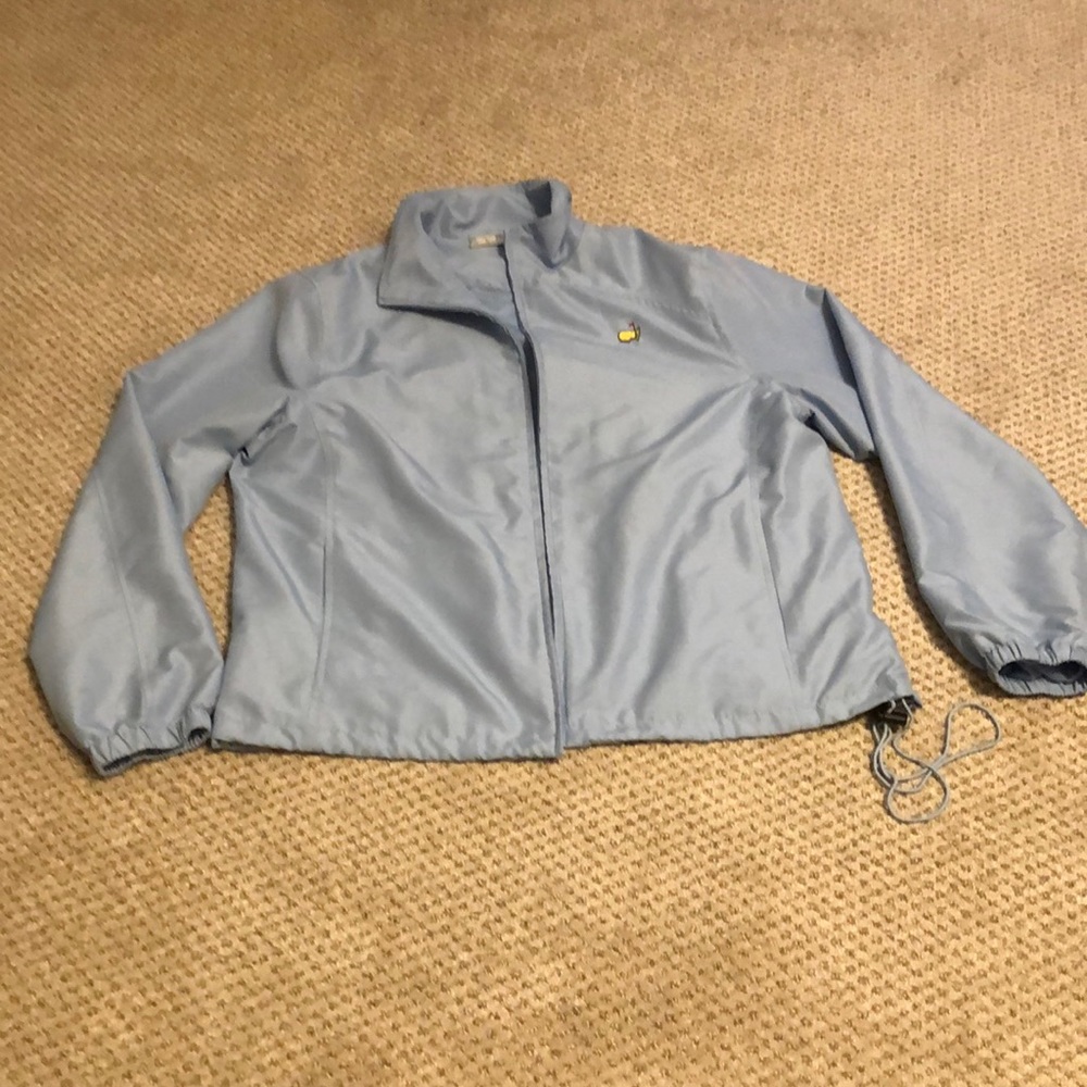 Light Blue Women's Windbreaker Jacket